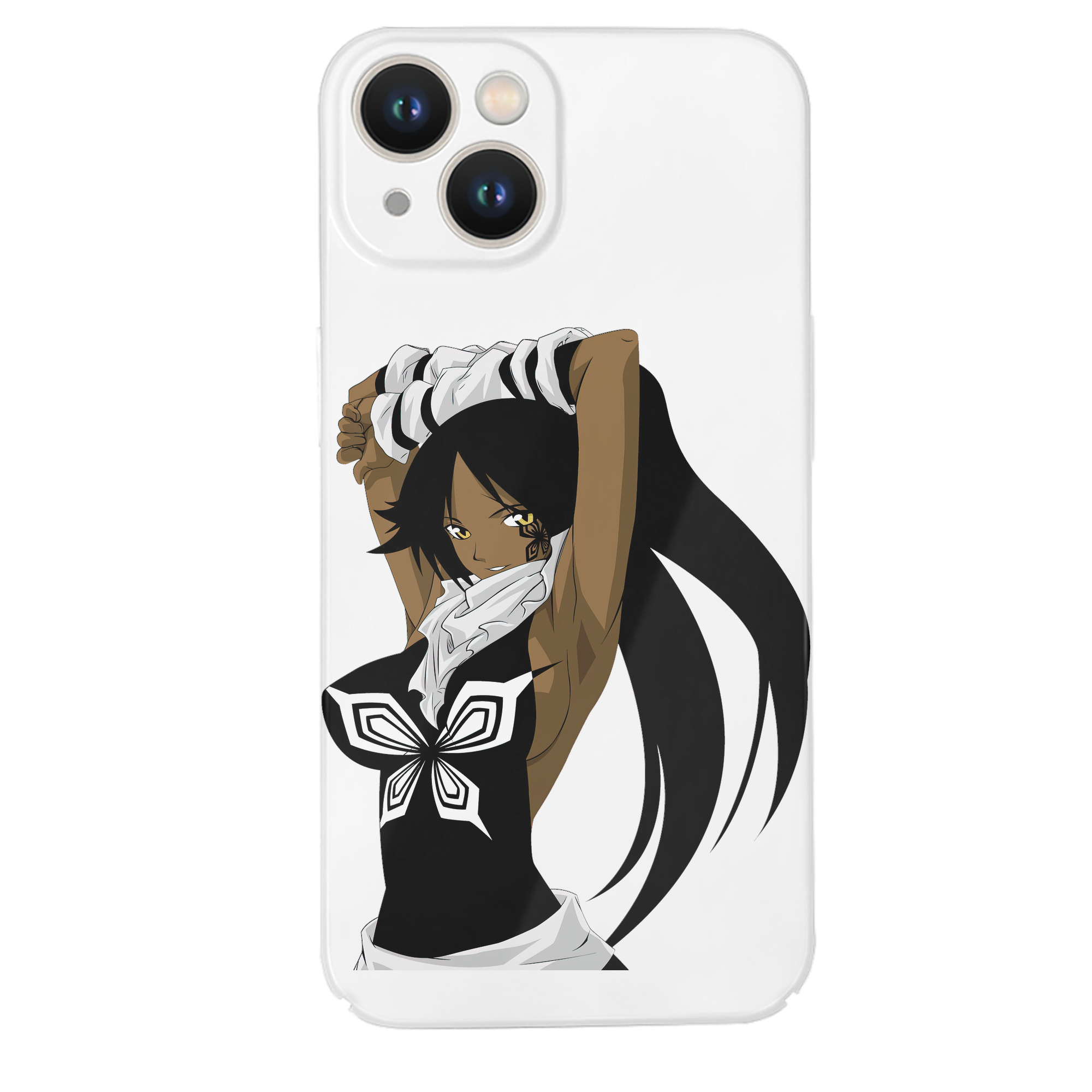 （画像用） ブリーチ 四楓院 夜一（しほういん よるいち） BLEACH Shihouin Yoruichi 【iPhone 14シリーズ対応】ハードケース